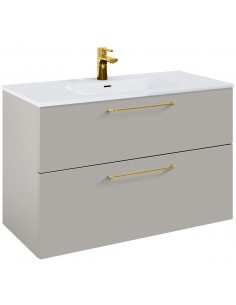 komplet badmiljø væg underskab med vask håndvask badeværelse