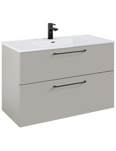 komplet badmiljø væg underskab med vask håndvask badeværelse