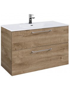 komplet badmiljø væg underskab med vask håndvask badeværelse