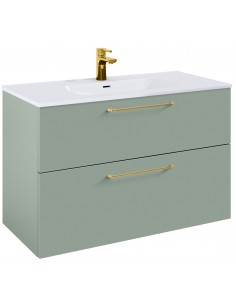 komplet badmiljø væg underskab med vask håndvask badeværelse