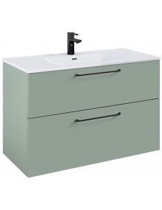 komplet badmiljø væg underskab med vask håndvask badeværelse