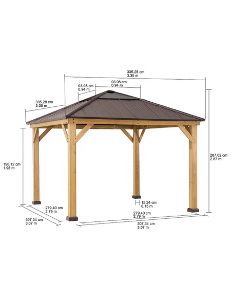 pergola træ pavillon havepavillon pavillion terrasseoverdækning terrasse overdækning