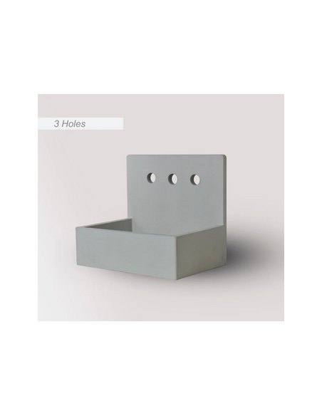 håndvask beton betonvask vask vægmonteret væghængt væg