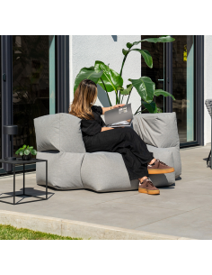 udendørs sækkestol stof Havemøbler