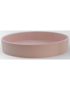 IRIS Bordmonteret oval håndvask i beton 49,8 x 34,8 cm - Pink