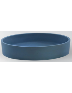 oval håndvask beton betonvask vask bordmonteret bordplade