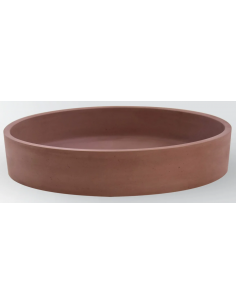 oval håndvask beton betonvask vask bordmonteret bordplade