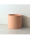 ARES Bordmonteret rund håndvask i beton Ø38 cm - Mango