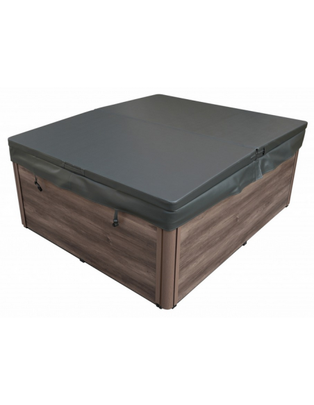 udendørs spa 5 personer udendørsspa spabad udendørs terrasse led bobler lys tilbud massage whirlpool boblebad