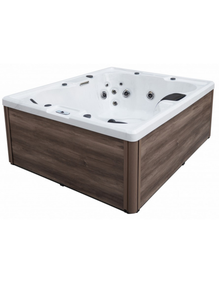 udendørs spa 5 personer udendørsspa spabad udendørs terrasse led bobler lys tilbud massage whirlpool boblebad