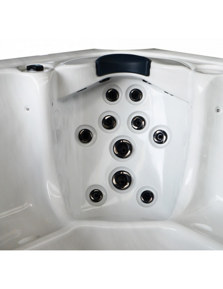 udendørs spa 5 personer udendørsspa spabad udendørs terrasse led bobler lys tilbud massage whirlpool boblebad