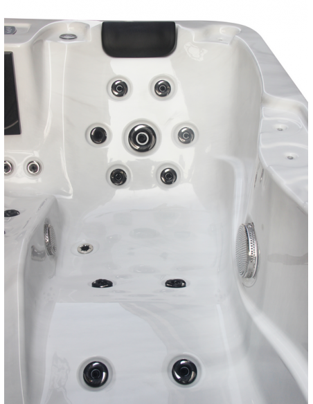 udendørs spa 3 personer udendørsspa spabad udendørs terrasse led bobler lys tilbud massage whirlpool boblebad