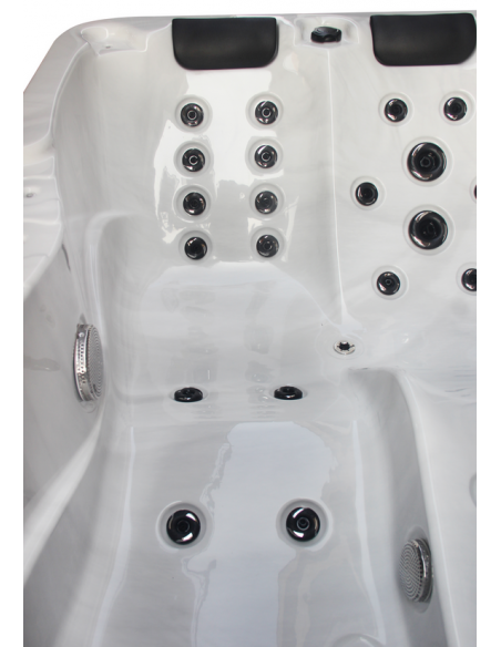udendørs spa 3 personer udendørsspa spabad udendørs terrasse led bobler lys tilbud massage whirlpool boblebad