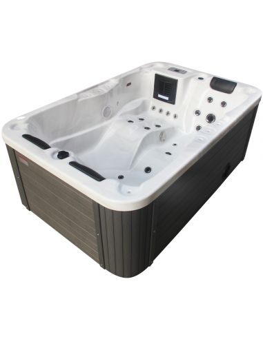 udendørs spa 3 personer udendørsspa spabad udendørs terrasse led bobler lys tilbud massage whirlpool boblebad