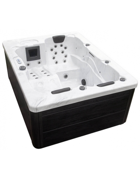 udendørs spa udendørsspa spabad udendørs terrasse led bobler lys tilbud massage whirlpool boblebad