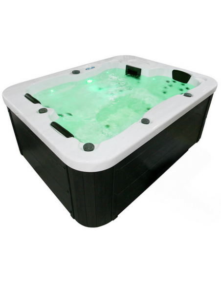 udendørs spa udendørsspa spabad udendørs terrasse led bobler lys tilbud massage whirlpool boblebad