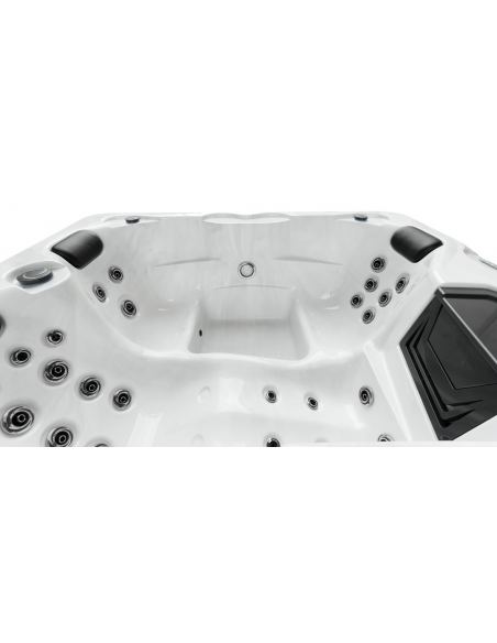 udendørs spa 3 personer udendørsspa spabad udendørs terrasse led bobler lys tilbud massage whirlpool boblebad