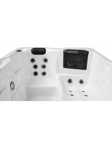 udendørs spa 3 personer udendørsspa spabad udendørs terrasse led bobler lys tilbud massage whirlpool boblebad