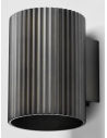 Sekvens up/down badeværelseslampe i aluminium H13 cm 2 x G9 LED - Bruneret messing