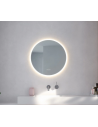 Johannesburg rundt spejl med lys Ø60 cm 18W LED - Multihvid