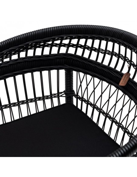 riviera maison havestol aluminium rattan flet havemøbler spisebordsstole