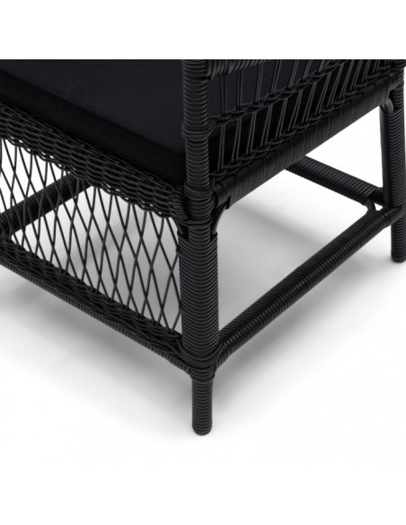riviera maison havestol aluminium rattan flet havemøbler spisebordsstole