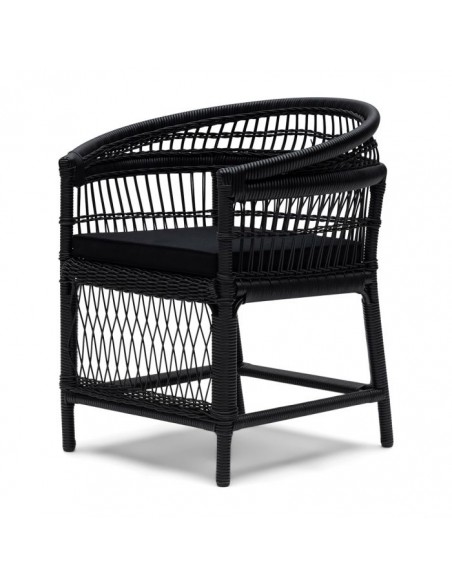 riviera maison havestol aluminium rattan flet havemøbler spisebordsstole
