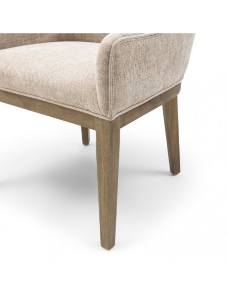 spisebordsstol med armlæn riviera maison stof design
