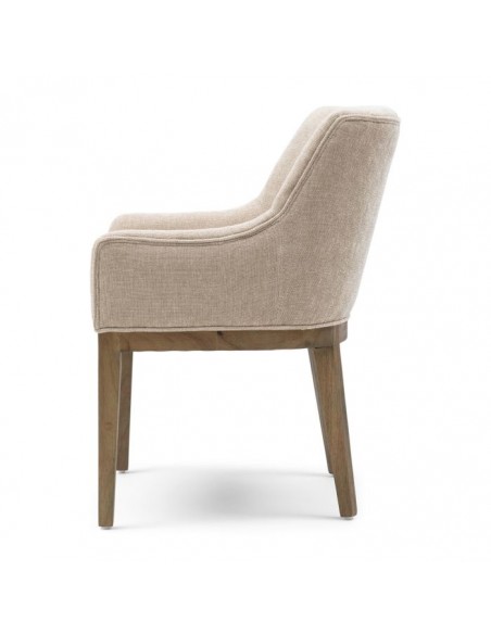 spisebordsstol med armlæn riviera maison stof design
