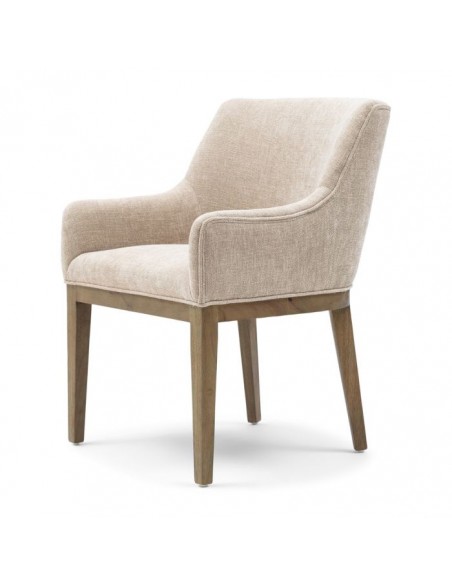spisebordsstol med armlæn riviera maison stof design