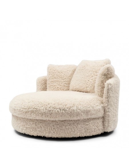 Riviera Maison stof møbler daybed rund carmin