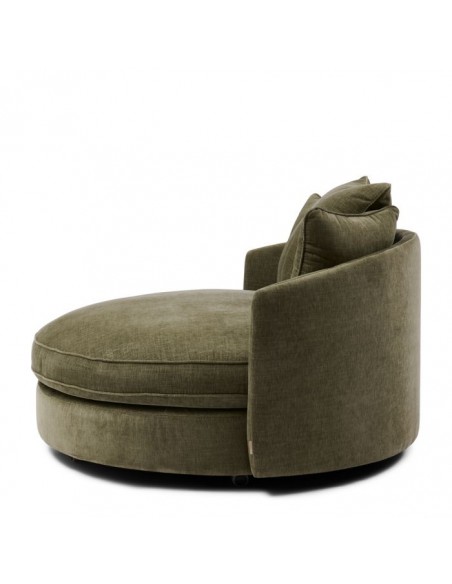 Riviera Maison stof møbler daybed rund carmin