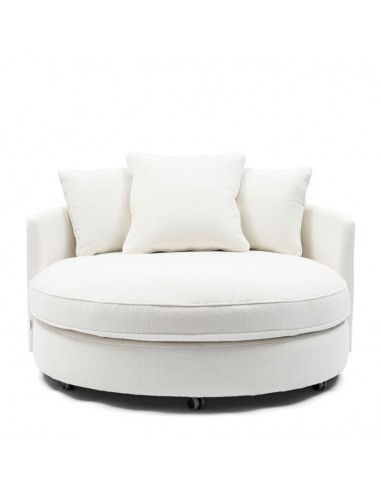 Riviera Maison stof møbler daybed rund carmin