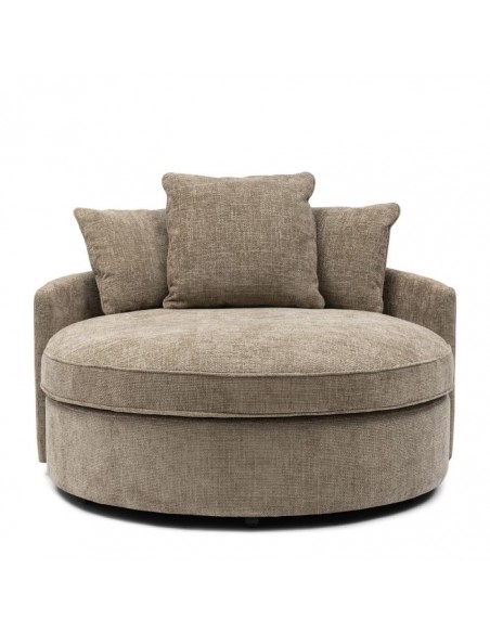 Riviera Maison stof møbler daybed rund carmin