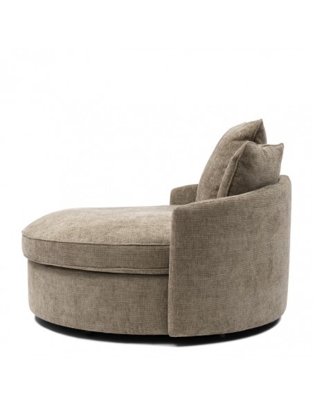 Riviera Maison stof møbler daybed rund carmin