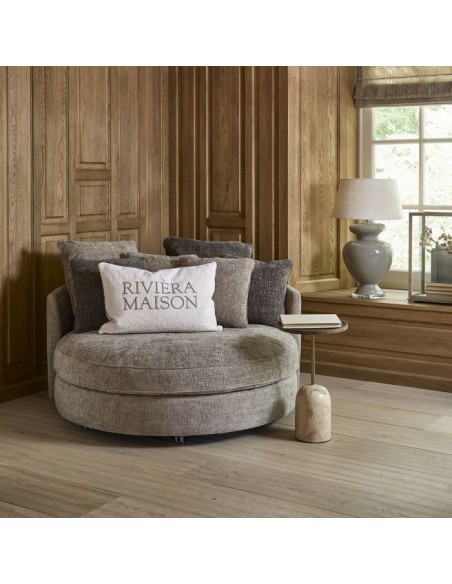 Riviera Maison stof møbler daybed rund carmin