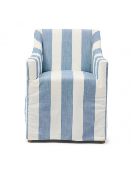 spisebordsstol riviera maison velour design stripet stribet