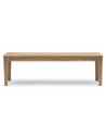 Riviera Maison Imola spisebord i egetræsfinér H78 x B150 x D80 cm - Eg