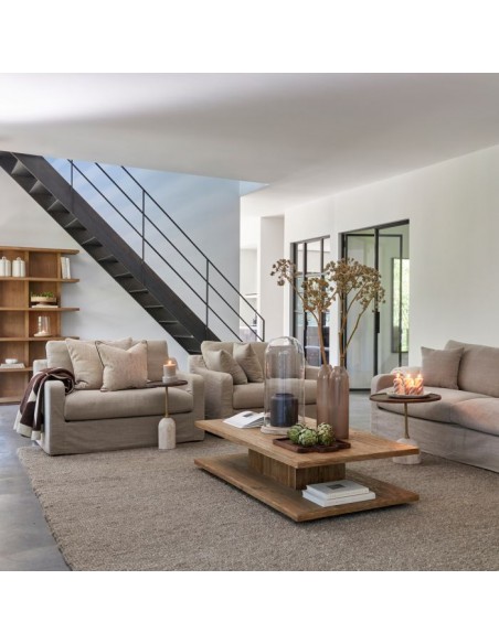 riviera maison sofabord eg egetræ træ