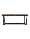 Riviera Maison Miller spisebord med udtræk i genanvendt egetræ H76 x B220 - 330 x D100 cm - Brun