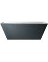 Fritstående badekar i solid stone 170 x 75 cm - Mat gråblå/Mat hvid
