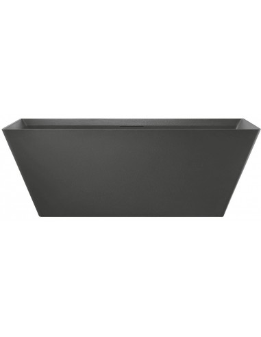 fritstående badekar 170 grå
