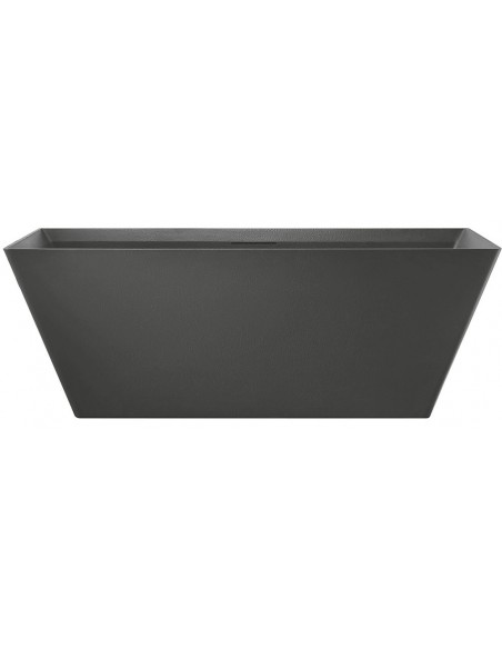 fritstående badekar 170 grå