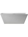 Fritstående badekar i solid stone 170 x 75 cm - Mat hvid