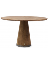 Riviera Maison Siroko rundt spisebord i genanvendt egetræ H78 x Ø130 cm - Brun