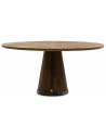 Riviera Maison Siroko rundt spisebord i genanvendt egetræ H78 x Ø160 cm - Brun
