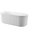 Fritstående badekar i akryl 150 x 75 cm - Blank hvid
