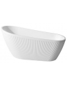 Fritstående badekar i akryl 170 x 80 cm - Blank hvid