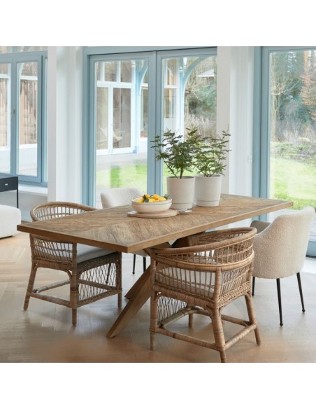 riviera maison spisebord eg egetræ træ