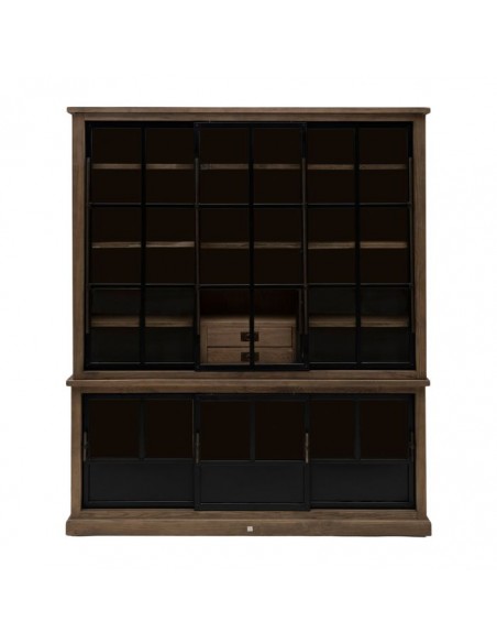 riviera maison vitrineskab vitrine træ